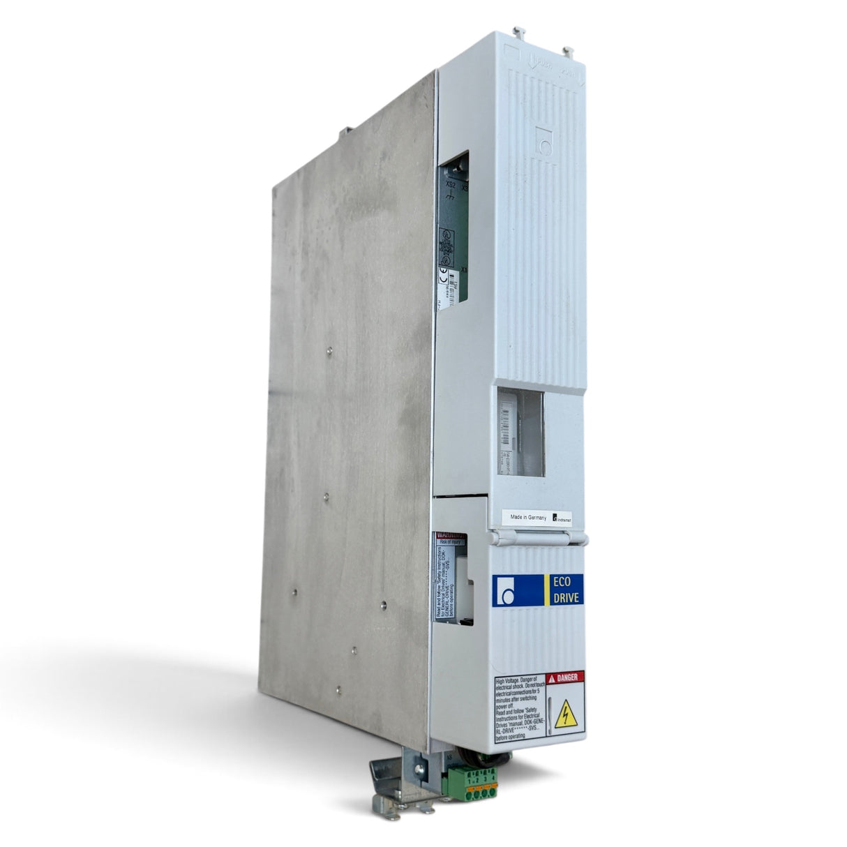 Rexroth Indramat EcoDrive03 Antriebsregelgerät DKC02.3-040-7-FW · SERCOS · 40 A · 3 AC 380–480 V · SN DKC023-10087