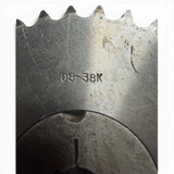 Kettenrad 08B-38K 38 Zähne Bohrung 20 mm Art.-Nr. 08B38K Für SEW Getriebe – Ansicht 4