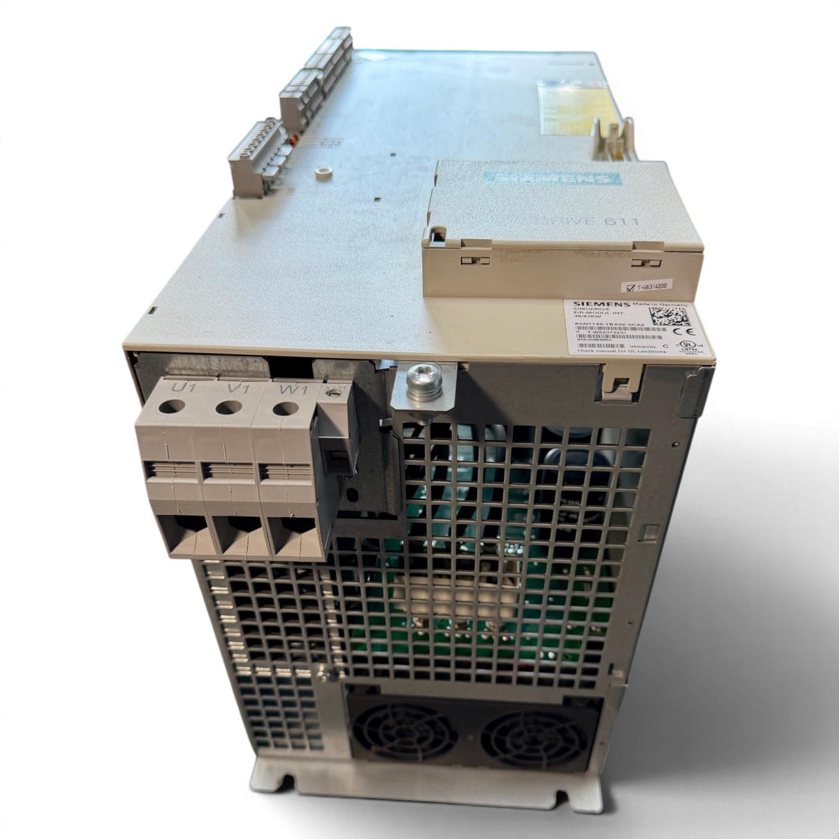 SIEMENS SIMODRIVE 611 E/R Modul INT. 36/47KW Version C Art.-Nr. 6SN1145-1BA02-0CA2 für IMA 610 V – Ansicht 8