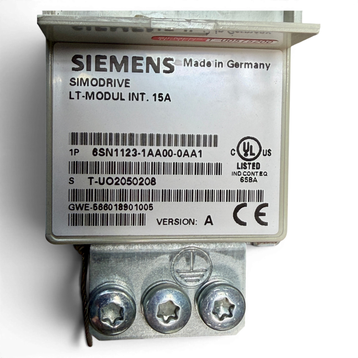 SIEMENS SIMODRIVE LT-Modul INT. 15A Art.-Nr. 6SN1123-1AA00-0AA1 / 6SN1118-0AA11-0AA1 passend z. B. für IMA 610 V – Ansicht 6