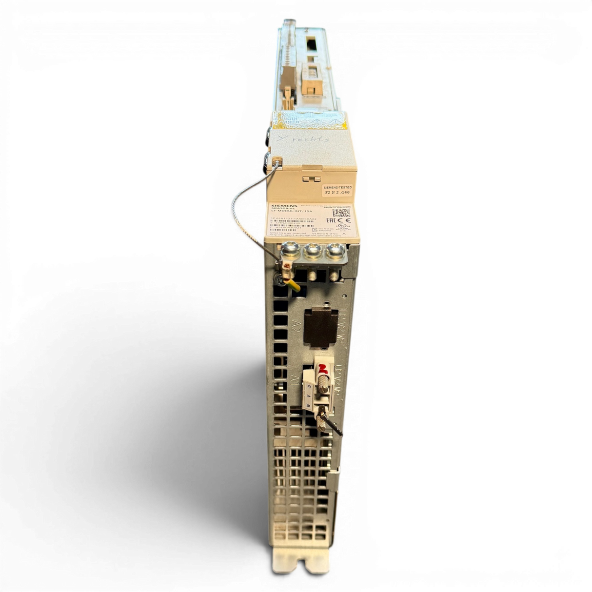 SIEMENS SIMODRIVE LT-Modul INT. 15A Art.-Nr. 6SN1123-1AA00-0AA2 / 6SN1118-0AA11-0AA1 passend z. B. für IMA 610 V – Ansicht 4