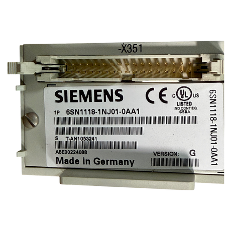 Siemens SIMODRIVE Regelungsbaugruppe Art.-Nr. 6SN1118-1NJ01-0AA1 Seriennummer T-AN1053241 – Ansicht 11
