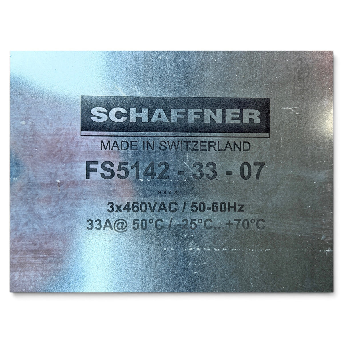 Schaffner FS5142-33-07 Motorfilter 3 x 460 V 33 A