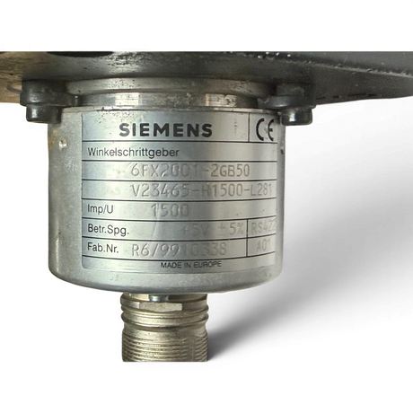 Siemens 1FT5062-1AG71-4EA0 3~ Permanent Magnet Servomotor Art.-Nr. 1FT5062-1AG71-4EA0 – Ansicht 3