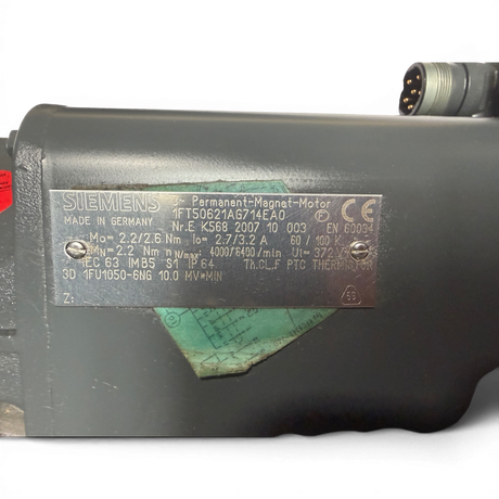 Siemens 1FT5062-1AG71-4EA0 3~ Permanent Magnet Servomotor Art.-Nr. 1FT5062-1AG71-4EA0 – Ansicht 5