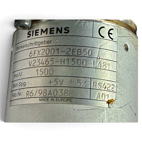 Siemens 1FT5064-1AF71-4EA0 – Servomotor 3~ Permanent-Magnet IMA CNC – Ansicht 8