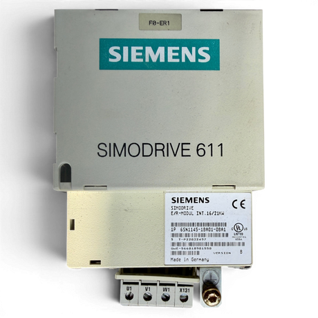 Siemens SIMODRIVE 611 E/R-MODUL INT. 16/21 kW Art.-Nr. 6SN1145-1BA01-0BA1 – Ansicht 8