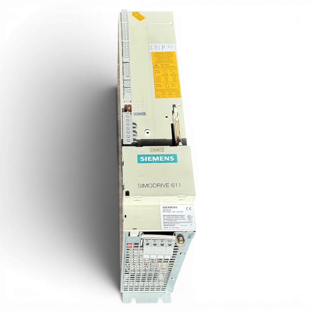 Siemens SIMODRIVE 611 E/R-MODUL INT. 16/21 kW Art.-Nr. 6SN1145-1BA01-0BA1 – Ansicht 10