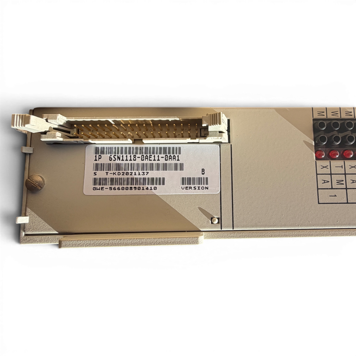Siemens SIMODRIVE 611 Regelungskarte Art.-Nr. 6SN1118-0AE11-0AA1 Version B für IMA CNC Maschinen – Ansicht 5