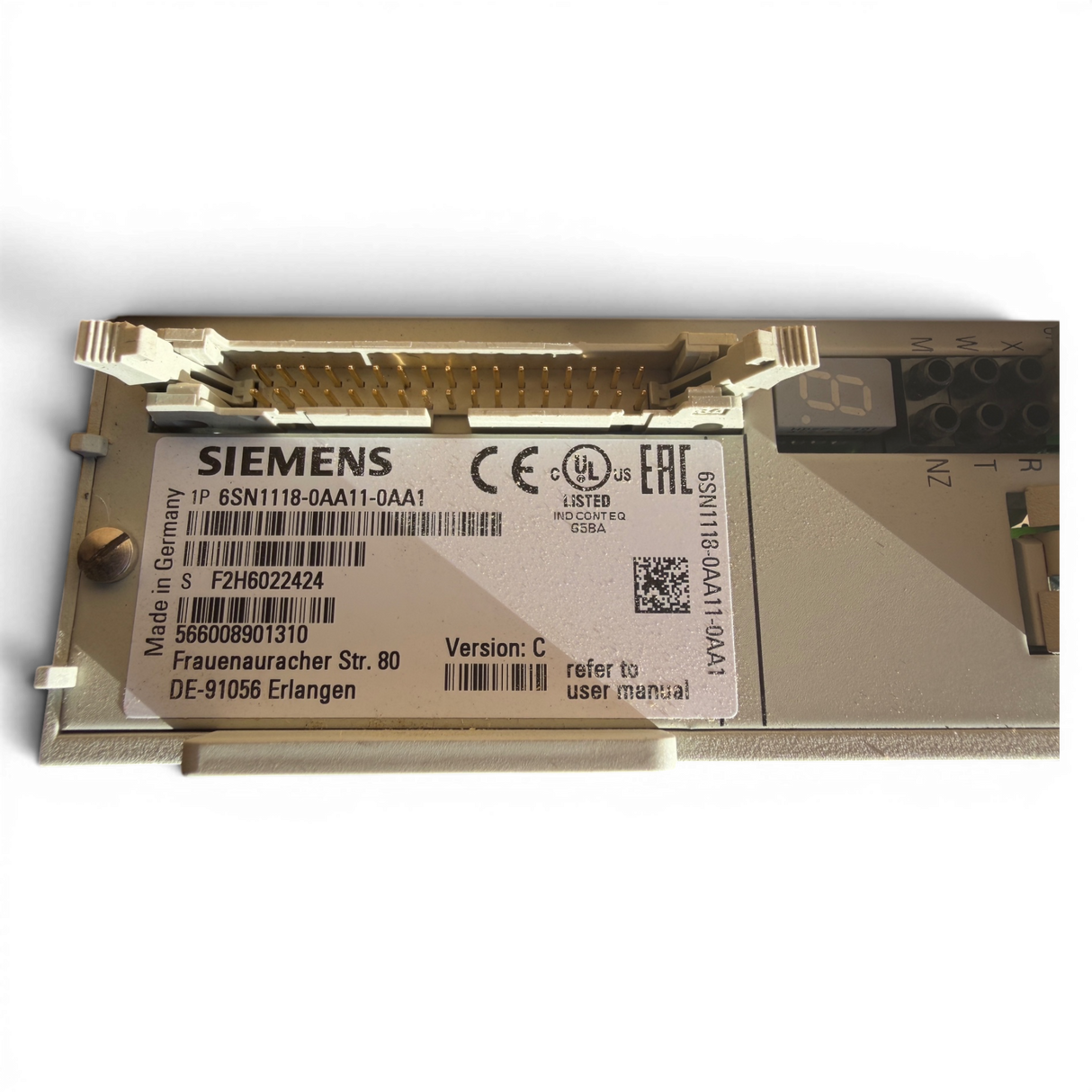 Siemens SIMODRIVE 611 Siemens SIMODRIVE 611 Regelungskarte Art.-Nr. 6SN1118-0AA11-0AA1 Version C für IMA 310 410 610 810