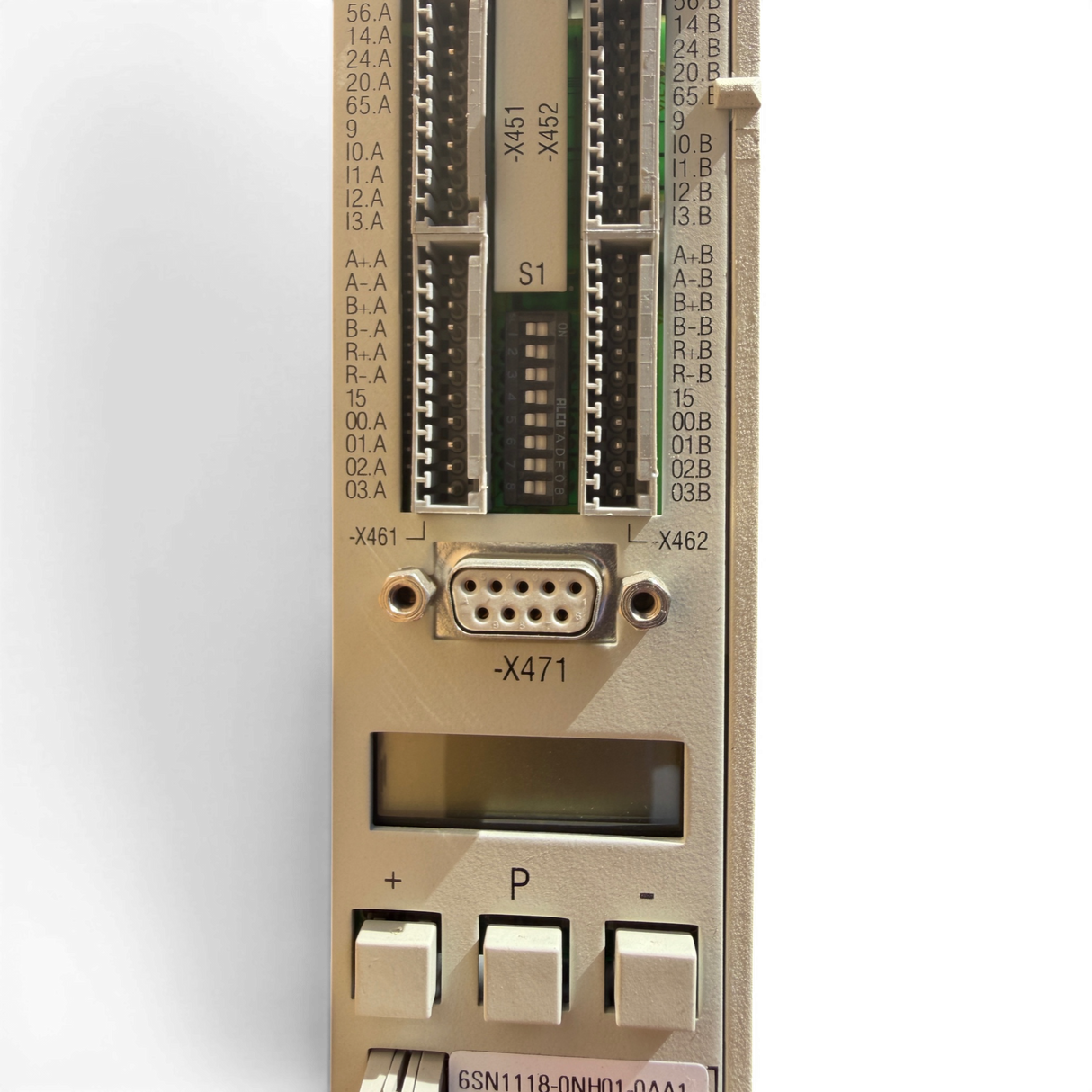Siemens SIMODRIVE 611 Sollwertmodul Art.-Nr. 6SN1118-0NH01-0AA1 Version B für IMA CNC Maschinen – Ansicht 10