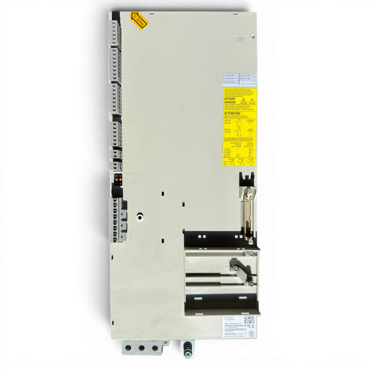 Siemens SIMODRIVE E/R-Modul 36/47 kW Version D Art.-Nr. 6SN1145-1BA02-0CA2 für IMA CNC Maschinen – Ansicht 3