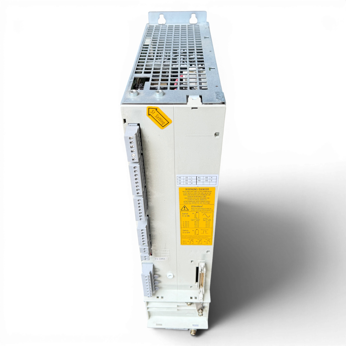Siemens SIMODRIVE E/R-Modul INT. 16/21kW Version B Art.-Nr. 6SN1145-1BA01-0BA1 – Ansicht 4