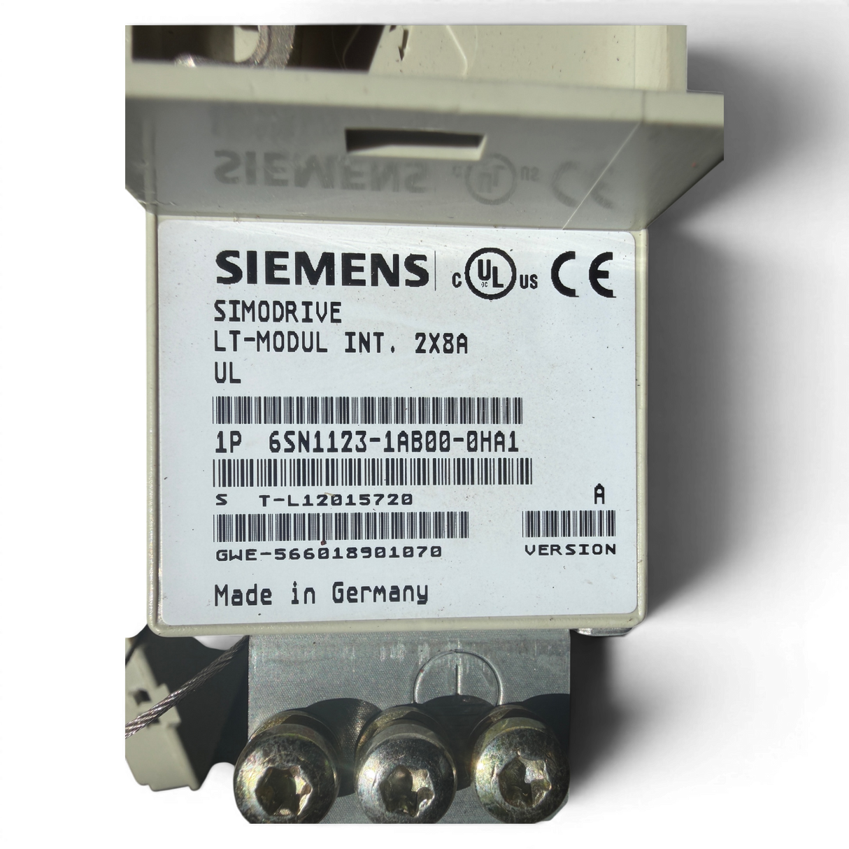 Siemens SIMODRIVE LT-MODUL INT. 2x8A Art.-Nr. 6SN1123-1AB00-0HA1 – Ansicht 5