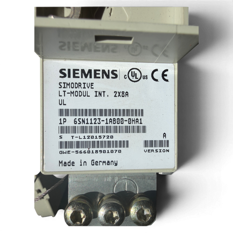 Siemens SIMODRIVE LT-MODUL INT. 2x8A Art.-Nr. 6SN1123-1AB00-0HA1 – Ansicht 5