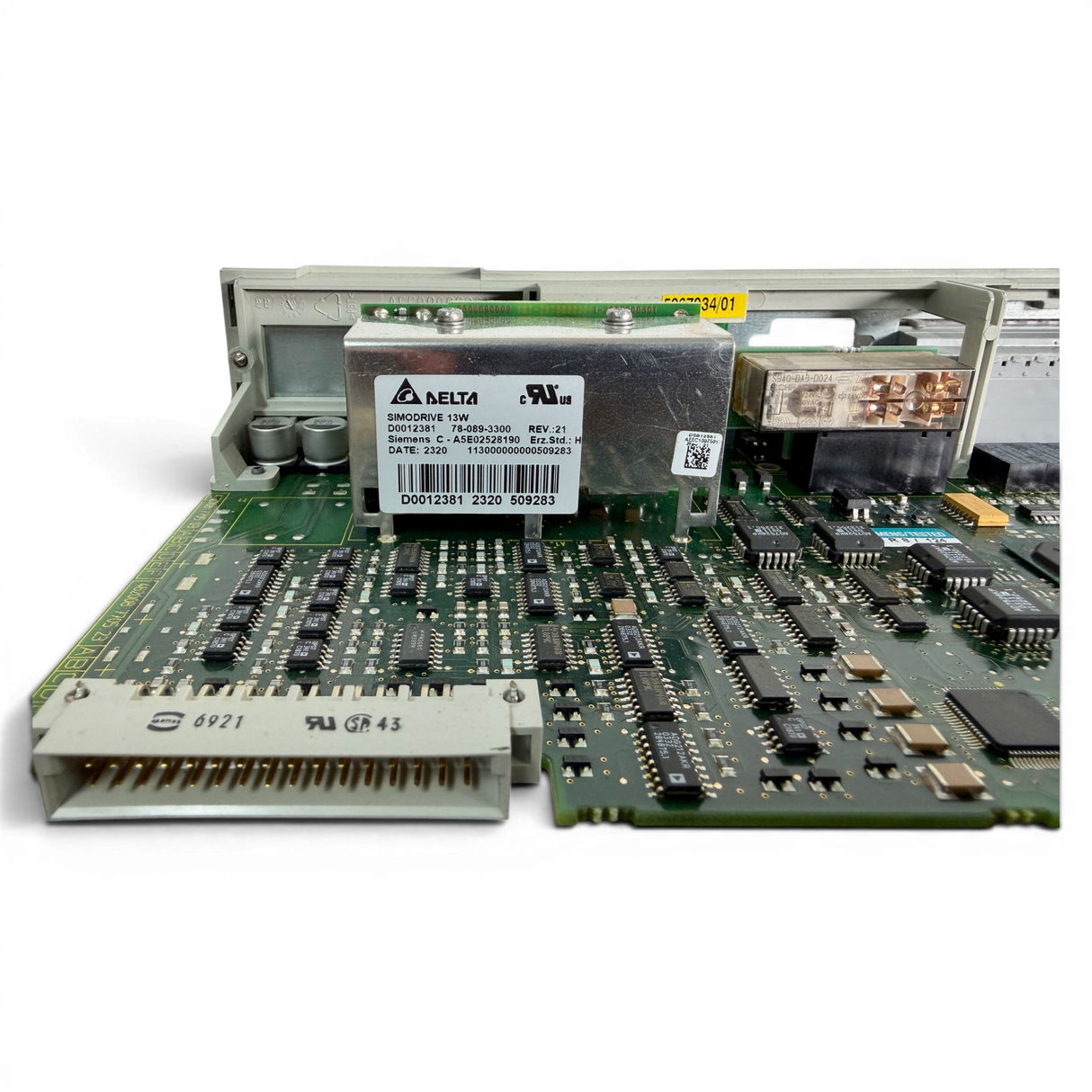 Siemens SIMODRIVE Regelungsbaugruppe Art.-Nr. 6SN1122-0BA11-0AA1 Seriennummer T-RN2047248 – Ansicht 6
