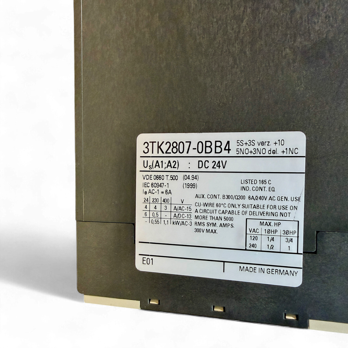 Siemens Sicherheits-Schützkombination 3TK2807-0BB4 | Art.-Nr. 3TK2807-0BB4 – Ansicht 7