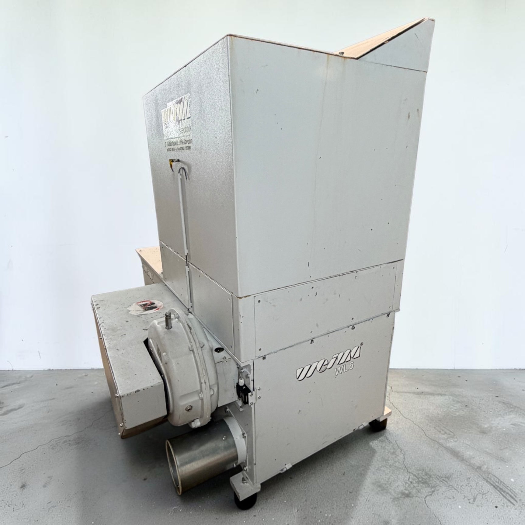 WEIMA WL 6 Einwellen-Zerkleinerer Masch.-Nr. 500-8078 – Holzzerkleinerer 18,5 kW Shredder