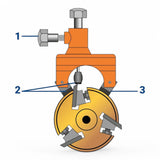 BARKOMAT Hobelmessereinstellgerät 8250180 Barke – Ansicht 7