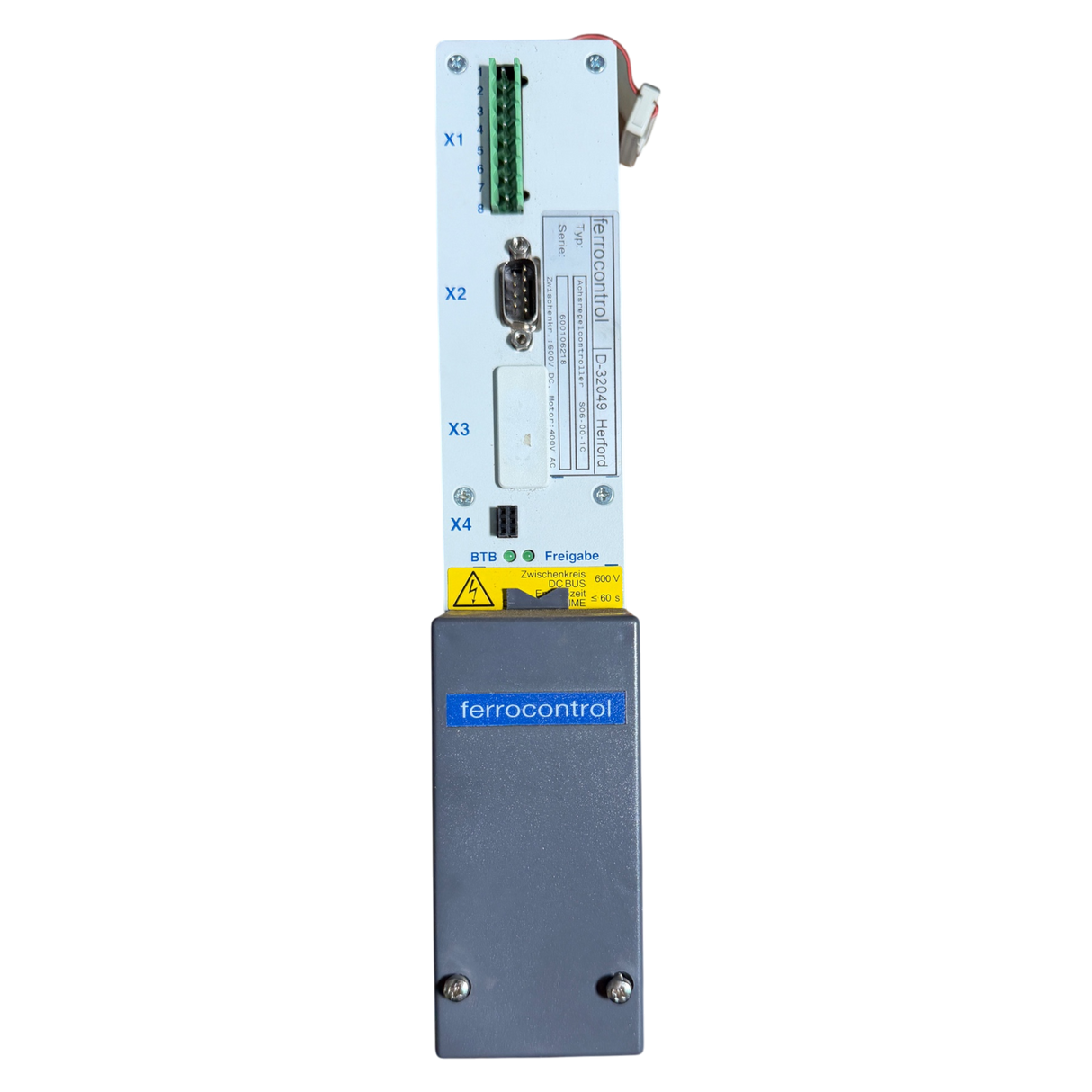 Ferrocontrol Achsregelcontroller S06-00-1C – DARC Digitaler Servoregler – Ansicht 4