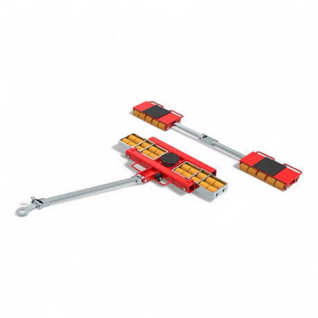 Transportfahrwerk Panzerrollen Set HTS ECO-Skate I 150L+S / 30t Traglast