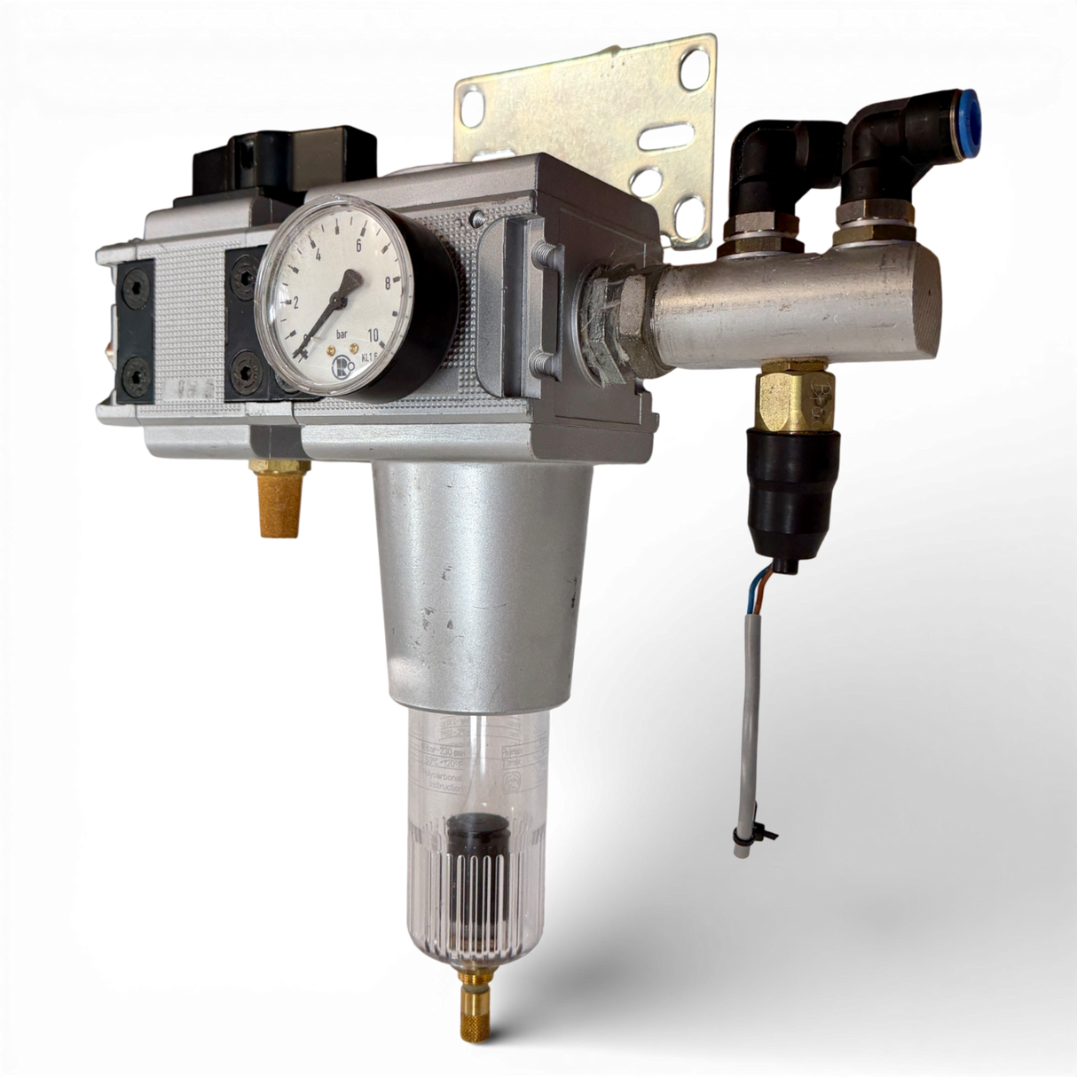Bosch Rexroth Pneumatik Filter Druckregler Art.-Nr. 502-1849 – NUM / Indramat Pneumatik z.b. für IMA – Ansicht 4