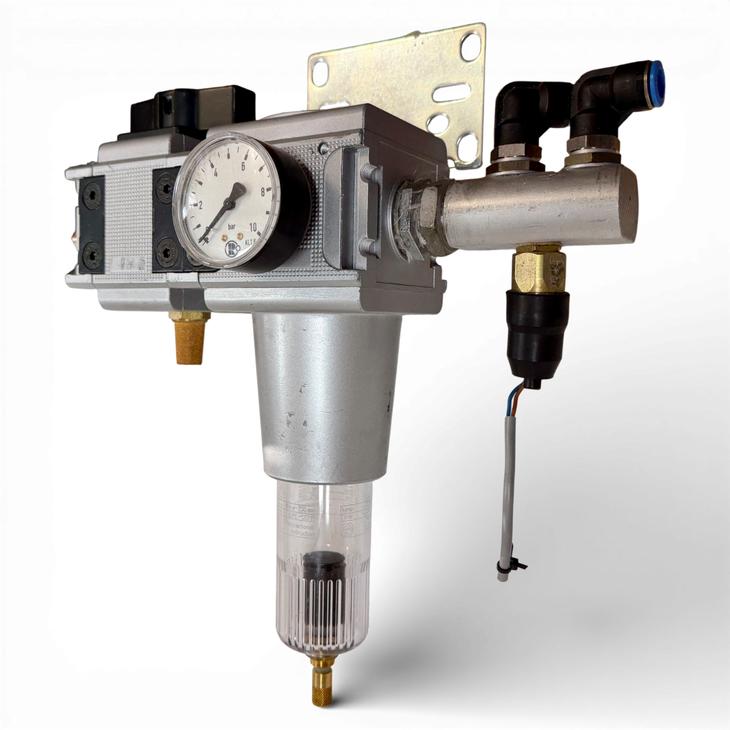 Bosch Rexroth Pneumatik Filter Druckregler Art.-Nr. 502-1849 – NUM / Indramat Pneumatik z.b. für IMA – Ansicht 4